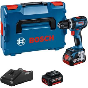 Bosch GSB 18V-90 C Perceuse-visseuse a percussion sans-fil, 2x 5.0Ah, L-BOXX 06019K6106