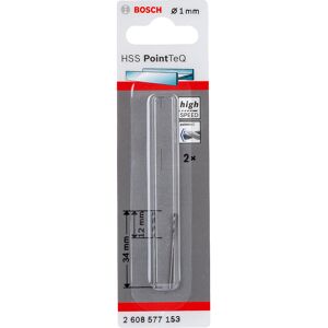 Bosch Foret hélicoidal HSS PointTeQ 1,0 mm 2608577153