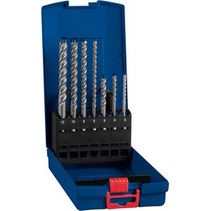 Bosch Coffret de 7 forets pour perforateur EXPERT SDS plus-7X, 5/6/6/8/8/10/12 mm 26089001 - Publicité