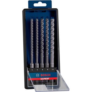 Bosch Coffret de 5 forets pour perforateur EXPERT SDS plus-7X, 6/6/8/8/10 mm 2608900198