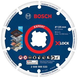 Bosch Disque a tronçonner X-LOCK EXPERT Diamond Metal Wheel 125 x 22,23 mm 2608900533 - Publicité