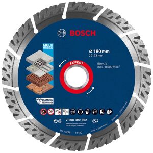 Bosch Disque a tronconner diamante EXPERT MultiMaterial 180x24x12mm 2608900662