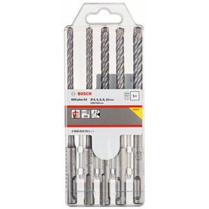 Bosch foret SDS-plus 5X, 5 pcs pr. 6/6/8/8/10 mm 2608833911