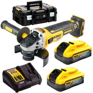 DeWALT DCG405H2T Meuleuse 125mm18V2x50Ah PowerStack coffret Tstak