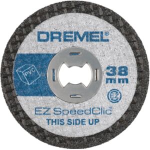 DREMEL EZ SpeedClic : disques a tronconner pour plastiques 2615S476JB