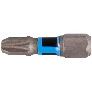 Makita E-03187 Embouts Impact Premier 25 mm POZIDRIV (PZ), Hexa 1/4&#039;&#039;