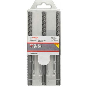 Bosch foret SDS-plus 5X, 3 pieces pr. 06/08/10 mm 2608833912