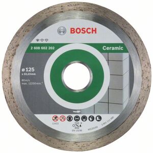 Bosch Disque a tronçonner diamanté Standard for Ceramic 125x22,23mm 2608602202