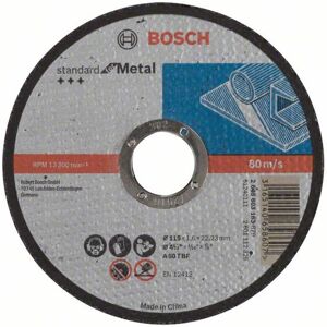 Bosch Disque a tronçonner Standard for Metal, 115x1,6 mm 2608603163