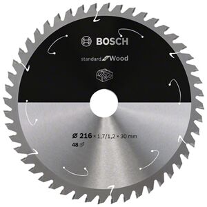 Bosch Lame de scie circulaire StandardA forA Wood 216A xA 1712A xA 30 T48 2608837723