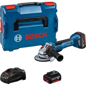 Bosch GWS 18V-10 P meuleuse angulaire sans-fi, 2x 5,0Ah, L-BOXX 06019J4101 - Publicité