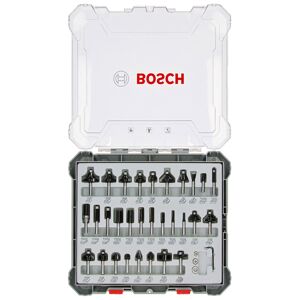 Bosch Kit de 30 fraises mixtes a queue de 6 mm 2607017472 - Publicité