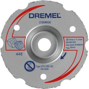 Dremel DSM20 Disque a tronconner multi usage en carbure 77 mm 2615S600JB