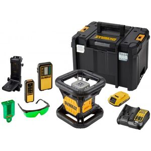 DeWALT DCE079D1G Niveau laser rotatif interieur/exterieur 18.0 V,1x akku 2.0 Ah, XR