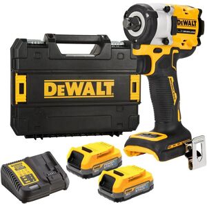 DeWALT DCF921E2T Visseuse a chocs 1/2&quot; (406 Nm/18V/2x1,7Ah PowerStack) Tstak