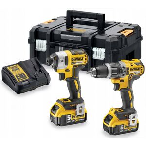 DeWALT DCK266P2T 18V XR kombo Pack (DCD796, DCF887, 2 x DCB184, DCB115, TSTAK II) - Publicité