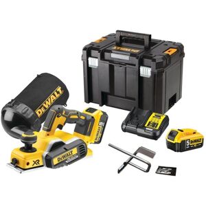 DeWALT DCP580P2 Rabot 82mm XR (18V/2x5,0Ah) Tstak