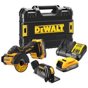 DeWALT DCS438E2T Meuleuse 76 mm 18V 2x17Ah Powerstack Tstak