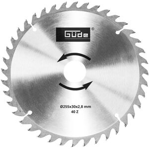 GÜDE Lame de scie carbure - 255 x 30 mm pour scie G55258- G55173- G55269 55264