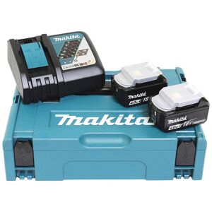 Makita 197494 9 set batterie 2xBL1840 chargeur DC18RC en Makpac 1