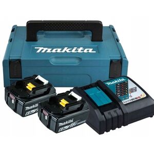 Makita Set Li ion LXT 18V 2xBL1860B chargeur DC18RC mallette 198116 4