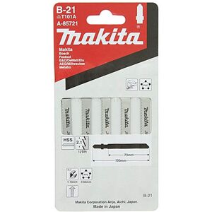 Makita A-85721 HSS Lame pour coupe alu (1 a 10 mm) et PVC (3 a 60 mm)