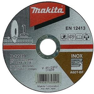 Makita B-12239 Disque a tronçonner 125x1,0x22,23 mm Inox