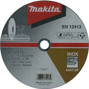 Disque à tronçonner pour métal et inox - Makita B-45733 - 125 x 0.8 x  22.23mm