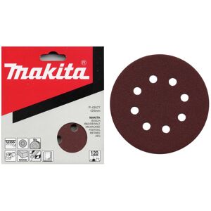 Makita P-43599 Disques abrasifs auto-agrippant 8 trous (bois/metal) 125mm K240