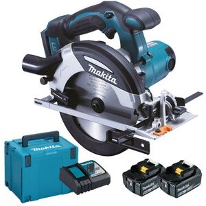 Makita DHS630RTJ Scie circulaire Li-ion (2x5,0Ah/18V) Makpac