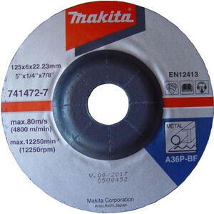 Makita 741472-7 Disques a tronconner pour metal 125x6x22,23mm