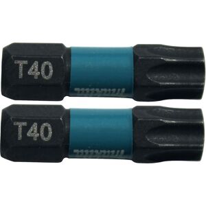 Makita B-63703 Embouts 1/4&quot; Impact Black T40, 25mm