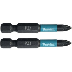 Makita B-63747 Embouts Impact Black 50 mm POZIDRIV (PZ), Hexa 1/4&039;&039;