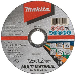 Makita E-10724 Couteau a decouper 125x1,2mm multi