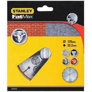 Stanley STA38107-XJ Disque diamant a bord segmente pour le beton 125 x 22,2 mm