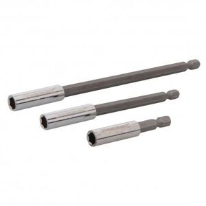 Silverline 3 Porte embouts magnetique 1/4 60mm, 100mm et 150 mm