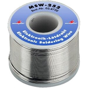 MONACOR MSW-252 Fil de soudure sans plomb pour l'electronique - Soudage