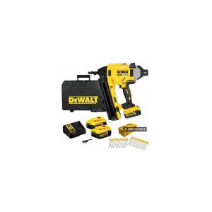 DEWALT DCN890P2 CLOUEUR Beton et acier sur batterie 18V 5.0Ah avec 3 060 pointes 55 mm