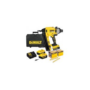 LOT DEWALT DCN890P2 CLOUEUR Beton sur batterie 18V 5.0Ah avec 3 015 pointes