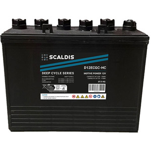 SCALDIS Batterie Deep cycle SCALDIS  D12ECGC-HC   12  VOLTS 155 AH