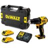 DeWALT DCD709D2T Perceuse a percussion sans fil (65Nm/18V/2x2,0Ah) Tstak