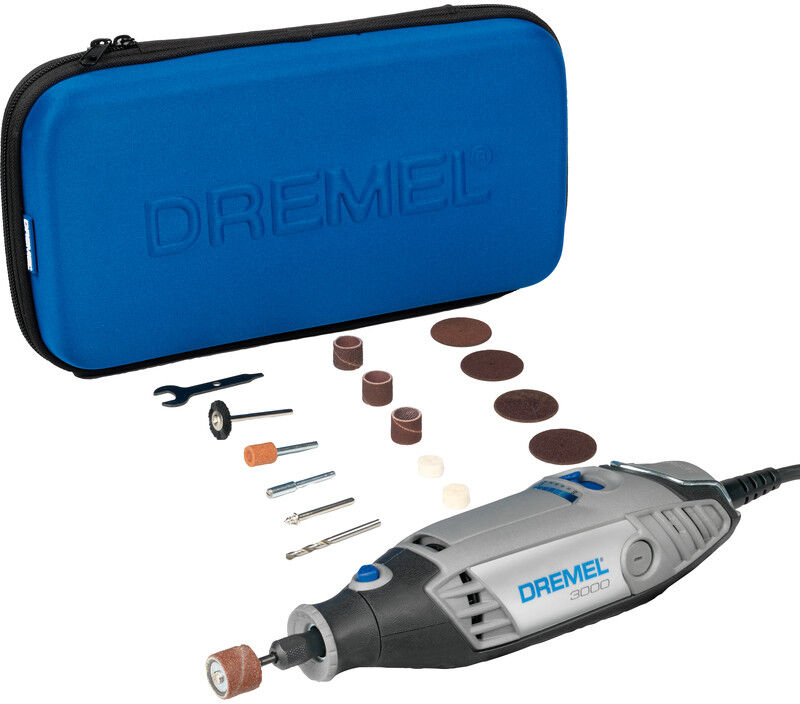 Outil multifonction Dremel 3000 + 15 accessoires 130W