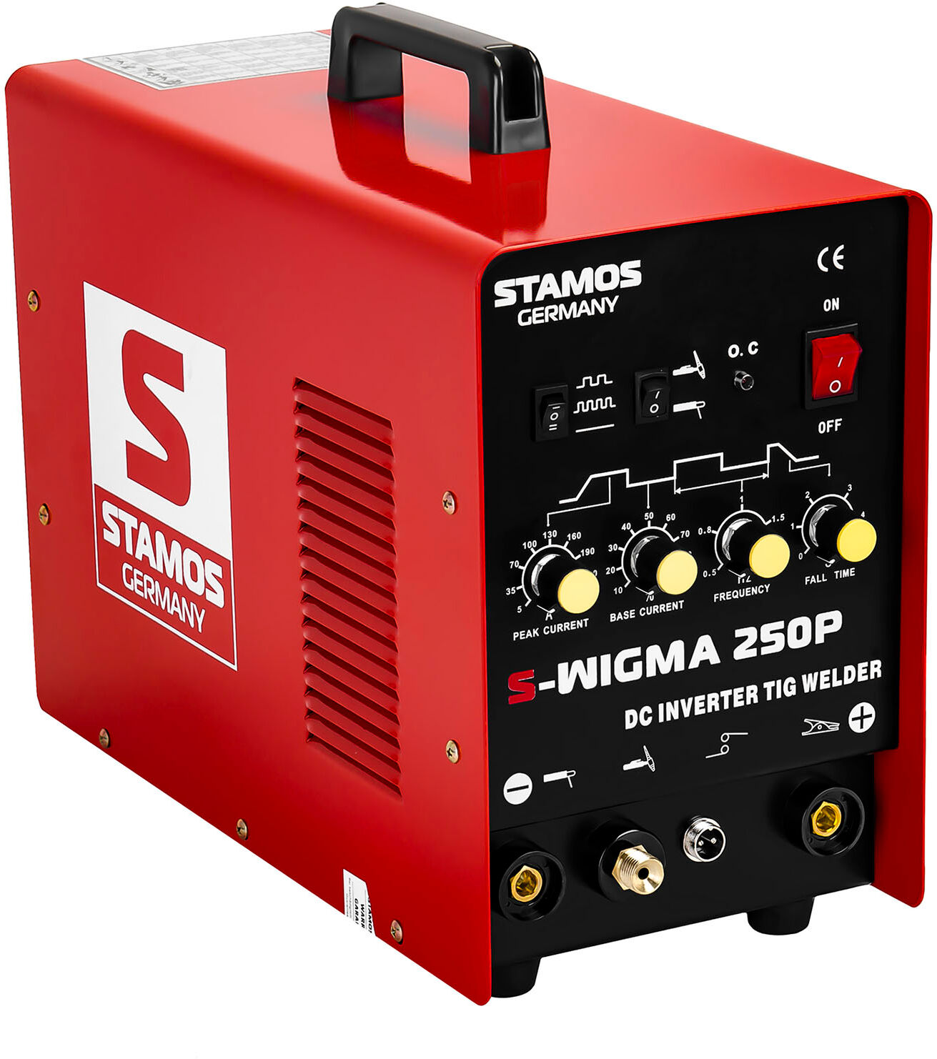 Stamos Basic Poste à souder TIG - 250A - 230V - Puls S-WIGMA 250P