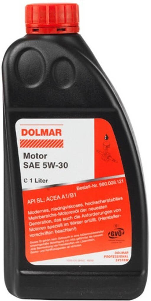 Dolmar 980008121 Huile 5W-30 pour moteur 4 temps, 1L