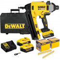 LOT DEWALT DCN890P2 CLOUEUR Béton sur batterie 18V 5.0Ah avec 3 015 pointes