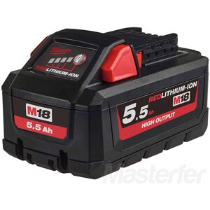 Milwaukee M18B55 - Batteria High Output 18V 5,5 Ah