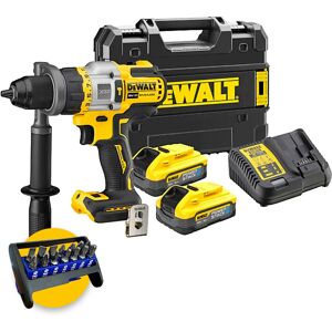 DeWalt DCD999H2T - Trapano avvitatore a batteria con percussione - 2 x 5Ah POWERSTACK