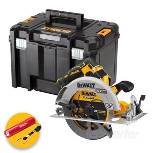 DeWalt DCS573NT - Sega circolare a batteria 18/54V (solo corpo macchina) in valigetta