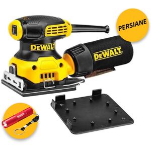 DeWalt DWE6411Z-IT - Levigatrice orbitale con accessorio per persiane