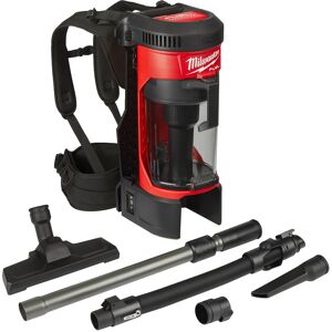 Milwaukee M18 FBPV - Aspiratore spalleggiato a batteria Fuel, solo corpo